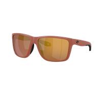 Costa Homme Sunglass Broadbill II XL - Couleur du Monture: Terre cuite mate, Couleur de Lentille: Or effet miroir