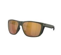 Costa Homme Sunglass Ferg XL - Couleur du Monture: Olive Mat, Couleur de Lentille: Or effet miroir