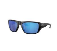 Costa Homme Sunglass Finlet - Couleur du Monture: Noir mat, Couleur de Lentille: Effet miroir bleu