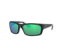 Costa Homme Sunglass Jose PRO - Couleur du Monture: Noir mat, Couleur de Lentille: Effet miroir Vert