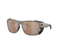 Costa King Tide 6 Polarized Sunglasses Clair Copper Silver Mirror 580G/CAT3 Homme