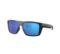 Costa Homme Sunglass Lido - Couleur du Monture: Noir mat, Couleur de Lentille: Effet miroir bleu