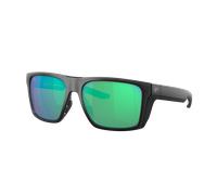 Costa Homme Sunglass Lido - Couleur du Monture: Noir mat, Couleur de Lentille: Effet miroir Vert