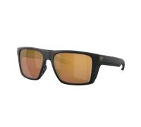 Costa Homme Sunglass Lido - Couleur du Monture: Noir mat, Couleur de Lentille: Or effet miroir