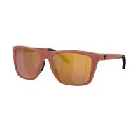 Costa Homme Sunglass Mainsail XL - Couleur du Monture: Terre cuite mate, Couleur de Lentille: Or effet miroir