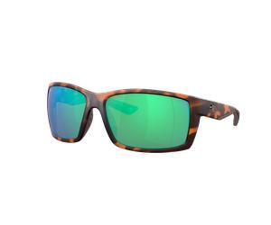 Costa Homme Sunglass Reefton - Couleur du Monture: Écaille de tortue rétro, Couleur de Lentille: Effet miroir Vert