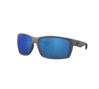 Costa Homme Sunglass Reefton - Couleur du Monture: Gris mat, Couleur de Lentille: Effet miroir bleu