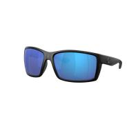Costa Homme Sunglass Reefton - Couleur du Monture: Noir, Couleur de Lentille: Effet miroir bleu