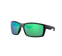 Costa Homme Sunglass Reefton - Couleur du Monture: Noir, Couleur de Lentille: Effet miroir Vert