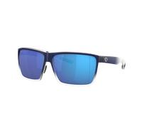 Costa Homme Sunglass Rincon - Couleur du Monture: Bleu mat dégradé, Couleur de Lentille: Effet miroir bleu
