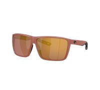 Costa Homme Sunglass Rincon II - Couleur du Monture: Terre cuite mate, Couleur de Lentille: Or effet miroir
