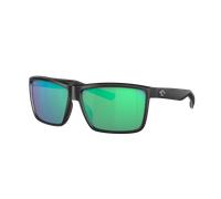 Costa Homme Sunglass Rinconcito - Couleur du Monture: Noir mat, Couleur de Lentille: Effet miroir Vert