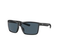 Costa Homme Sunglass Rinconcito - Couleur du Monture: Noir mat, Couleur de Lentille: Gris