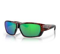 Costa Tuna Alley Mirrored Polarized Sunglasses Doré Green Mirror 580P/CAT2 Femme