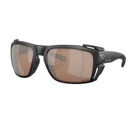 Costa Homme Sunglass 6S9111 King Tide 8 - Couleur du Monture: Noir Perle, Couleur de Lentille: Miroir Argent et cuivre
