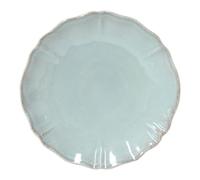 Costa Nova, Alentejo Collection Lot de 6 assiettes plates en grès Turquoise 27 cm