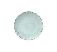 Costa Nova, Alentejo collection, Vaisselle en grès, Assiette à dessert, salade, turquoise, 21 cm, 6 pièces