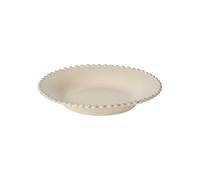 Costa Nova Assiette à soupe/pâtes en céramique de 25,4 cm - Crème Pearl Collection | Vaisselle passe au micro-ondes et au lave-vaisselle | Vitrage de qualité alimentaire | Vaisselle de qualité