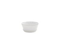 Costa Nova, Beja collection, Vaisselle en grès, Ramequin, Beurrier, blanc et crème, 7 cm, 6 pièces