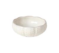 Costa Nova bol oursin Aparte: Bol en grès fin, glaçure brillante, bords brossés à la main, compatible lave-vaisselle, four, micro-ondes et congélateur, blanc, Ø 12,4 cm