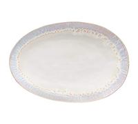 Costa Nova, Brisa collection, Vaisselle en grès, Plat ovale, sal (blanc), 41 cm