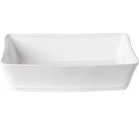 Plat rectangulaire 34,9 x 26 cm Friso Blanc Costa Nova G