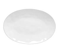 Costa Nova, Livia collection, Vaisselle en grès, Plat ovale , blanc, 45 cm