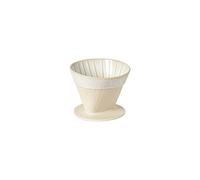 Costa Nova, Nótos collection, Vaisselle en grès, Tasse à café et soucoupe, dune path (beige) , 12 cm