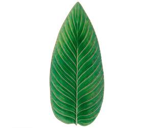 Costa Nova, Riviera collection, Vaisselle en grès, Feuille de Strelitzia, tomate (vert), 40 cm