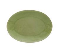 Costa Nova, Riviera collection, Vaisselle en grès, Plat ovale, vert frais, 40 cm