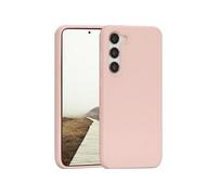 Costa Rica - Coque de protection pour téléphone portable - 100 % de plastique recyclé, silicone - sable rose - pour Samsung Galaxy S23
