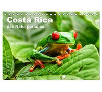 Costa Rica - das Naturparadies (Tischkalender 2026 DIN A5 quer), CALVENDO Monatskalender: Costa Rica - Eines der schönsten Naturparadiese der Erde
