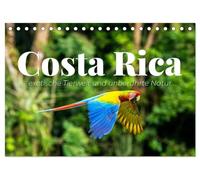 Costa Rica - exotische Tierwelt und unberührte Natur (Tischkalender 2026 DIN A5 quer), CALVENDO Monatskalender: Costa Ricas Schönheit in all seinen Facetten