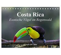 Costa Rica - Exotische Vögel im Regenwald (Tischkalender 2026 DIN A5 quer), CALVENDO Monatskalender: Impressionen aus der Vogelwelt in Costa Rica
