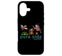 Costa Rica Pura Vida Animals Coque pour iPhone 17