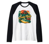 Costa Rica Pura Vida Manche Raglan