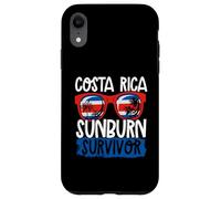 Costa Rica Sunburn Survivor Lunettes de Soleil Vacation Costa Rica Coque pour iPhone XR