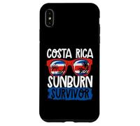 Costa Rica Sunburn Survivor Lunettes de Soleil Vacation Costa Rica Coque pour iPhone XS Max