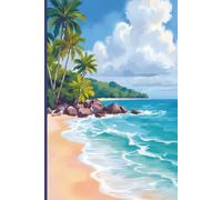 Costa Rica Travel Journal: A lined 6x9 notebook to write about your trip to the Caribbean