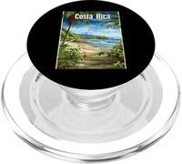 Costa Rica Tropical Beach Paradise Scène PopSockets PopGrip pour MagSafe
