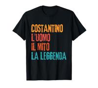 Costantino L'Uomo Il Mito La Leggenda Festa di Compleanno T-Shirt