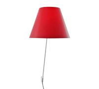 Costanza -Applique murale interrupteur fixe aluminium base with switch