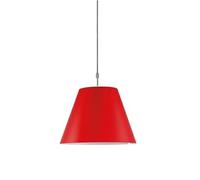 Costanza Up/Down Suspension Aluminium M. Abat-jour Rouge