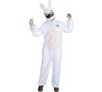 Costume adolescent 14 à 16 ans Lapins Crétins™ (x1) REF/44441 - ptit clown blanc G