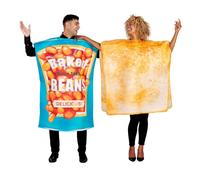 Costume Adulte Couple Haricots Et Toast Taille Unique