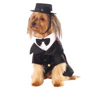 Costume Adulte Dapper Dog Pour Le Dos Et La Poitrine