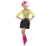 Costume Adulte Deluxe De Star Du Pop Des Années 80 Taille S