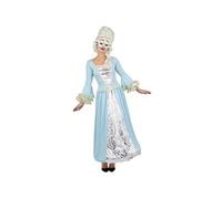 Costume adulte femme en taille L-XL: Robe Marquise (x1) REF/60465 bleu et blanc