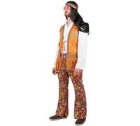 Costume adulte homme en Hippie taille L/XL REF/21159 - Marque ptit clown multicolore