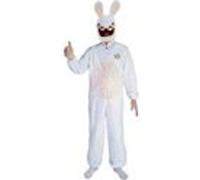 Costume adulte homme en Lapins Crétins™ en S-M (x1) REF/44442 ptit clown blanc G
